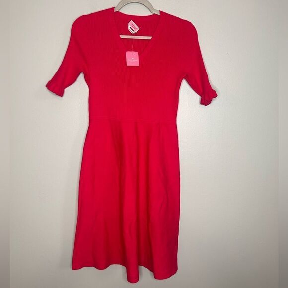 Kate Spade V Neck Sweater Dress NWT - Picture 3 of 6